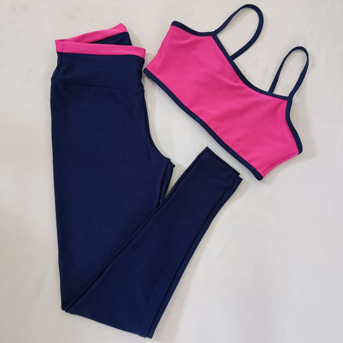 Conjunto Legging Compressão Bicolor