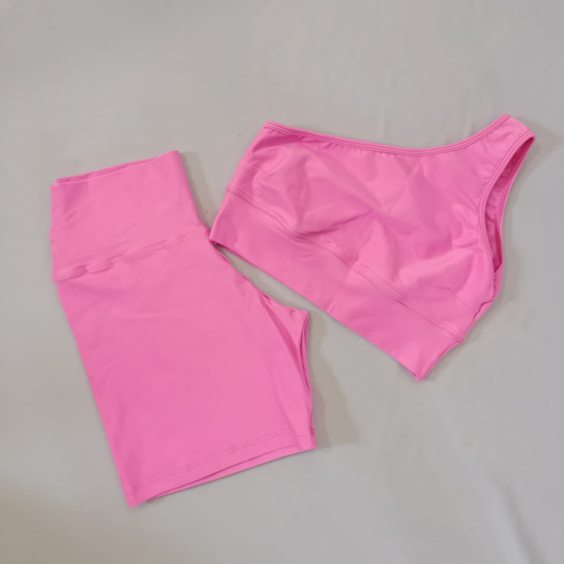 Conjunto Short Básico Rosa